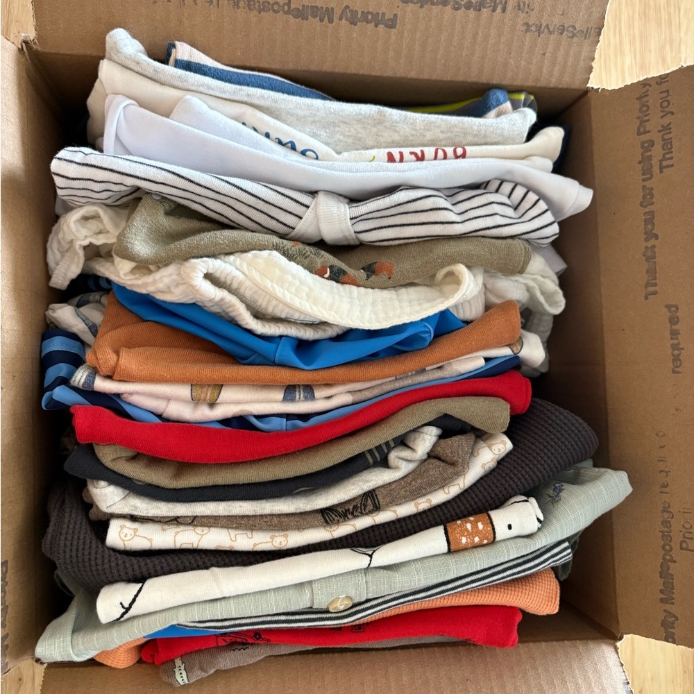Huge lot Baby Boy clothes Onesie’s 30 pieces